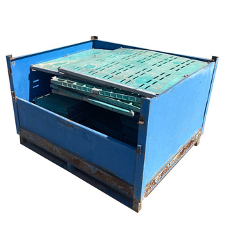 Imagen de Contenedor Metálico con Puerta Azul Usado 100 x 120 x 59 cm 