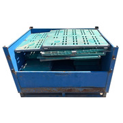 Contenedor Metálico con Puerta Azul Usado 100 x 120 x 59 cm 