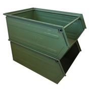 Caja Rapibox Usada en Metal Apilable 90 litros Ref.200-0
