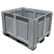Palettenbox grandes contenedores 1200x1000x790mm palettenbehälter 3 Pain en azul 