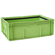 Caja Plástica Usada Galia Odette Verde 39 litros Cerrada 40 x 60 x 21,4 cm