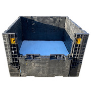 Contenedor Big Box Plegable 121 x 114,5 x 98 cm Seminuevo 