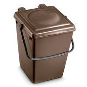 Cubo ECOBOX de Plástico Reciclado para Residuos Domésticos 