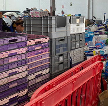 El fin solidario de las cajas moradas: una ayuda para la DANA en Valencia