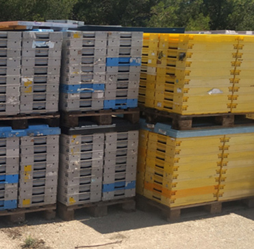 Lote de 5500 cajas de 60x40x30 procedentes de la automoción 