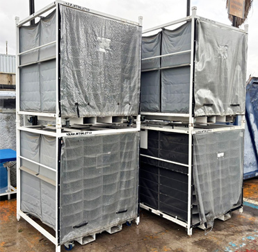 Embalajes metálicos de automoción vendidos en horas